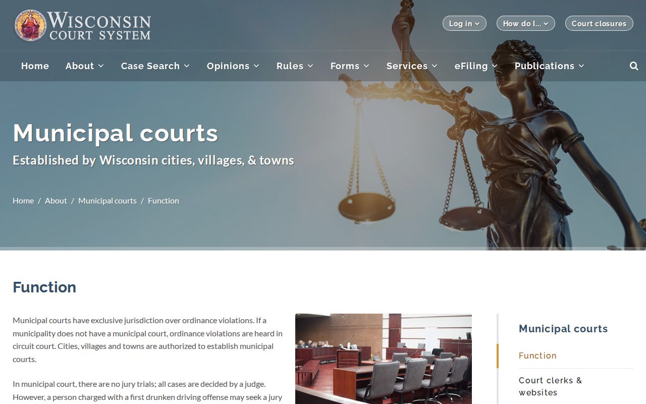 Colfax court docket municipal jurisdiction and circuit court route